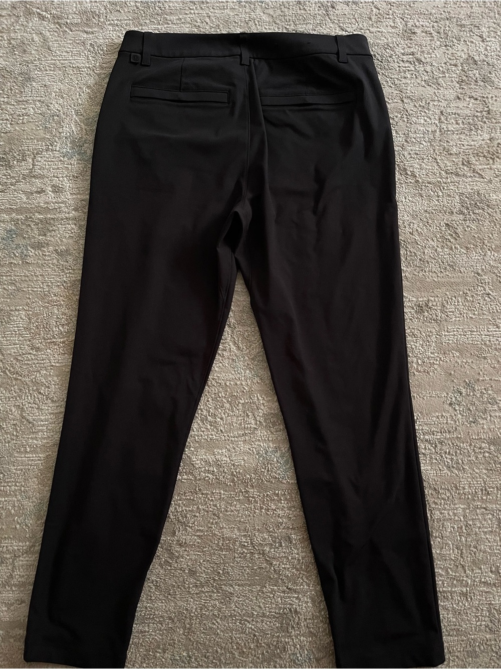 lululemon athletica Men's Black Stretch Dress Pants